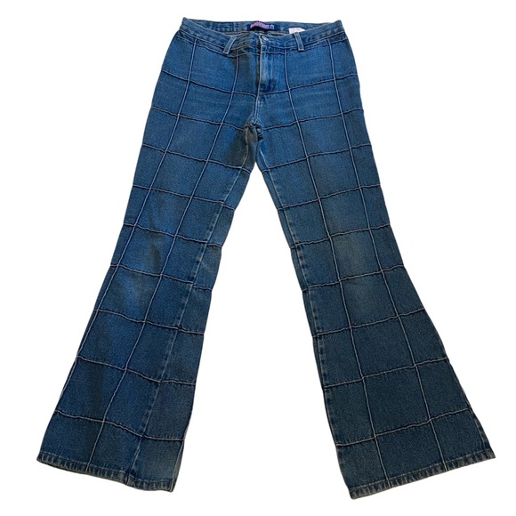Vintage Y2K Bubblegum Patchwork Jeans 9/10 - Picture 1 of 7